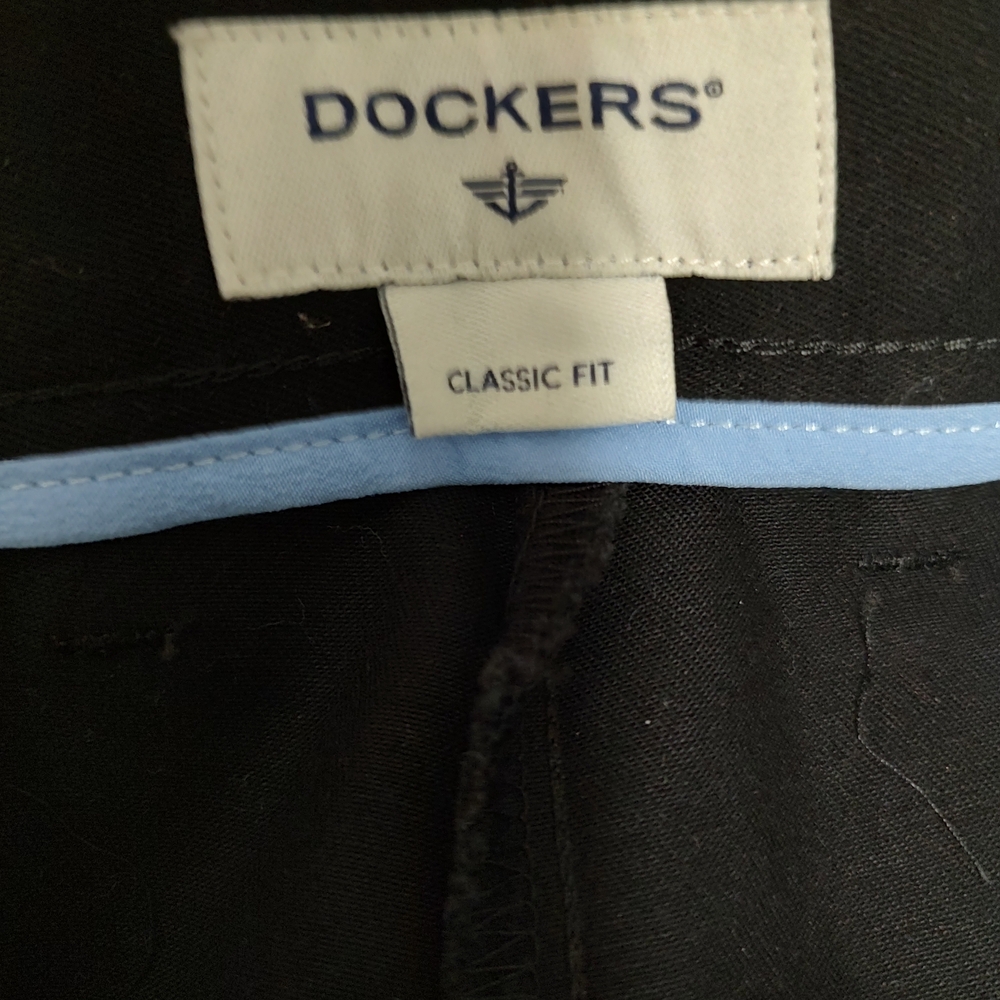 Dockers Black Classic Fit Pants